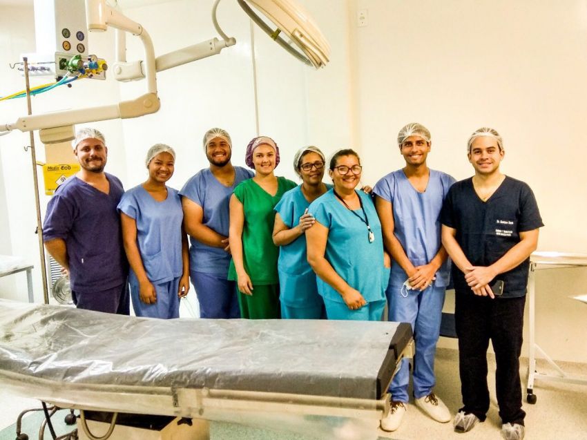 Primeira cirurgia buco-maxilo-facial é realizada no Hospital Universitário