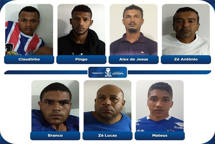 Nove homens são presos por homicídio em Aracaju e Socorro