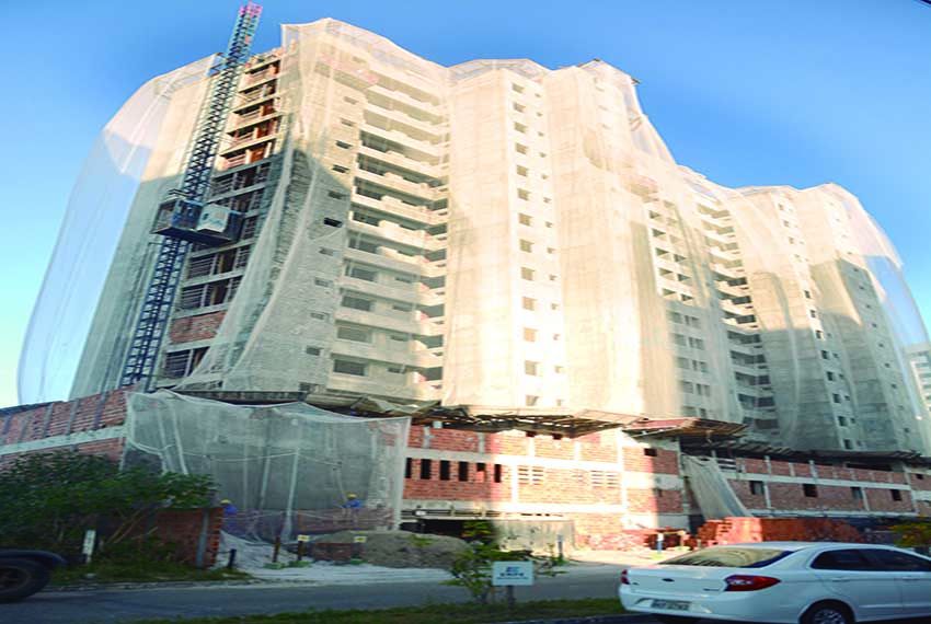 Metro quadrado construído custa R$ 957,64
