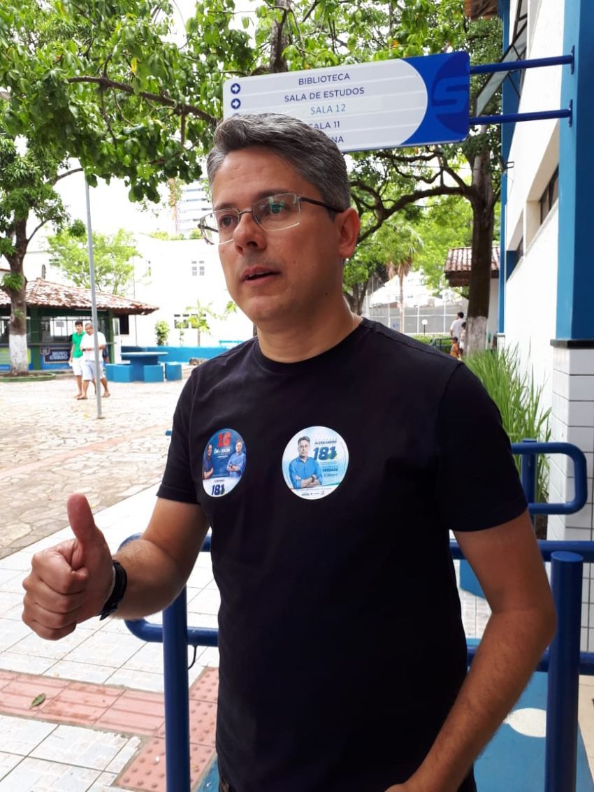 Delegado Alessandro Vieira está eleito senador por Sergipe