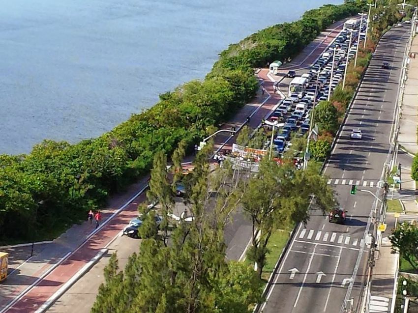 Trânsito da avenida Beira Mar será alterado nesta sexta