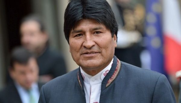 Presidente da Bolívia condena 