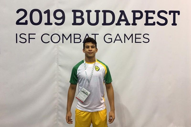 Atleta sergipano participa do Mundial Escolar Combate Games