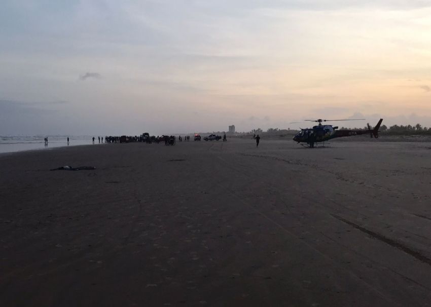 Paraquedista morre em acidente na Praia de Aruana