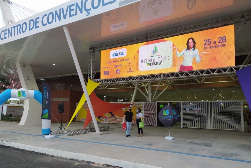 Ademi/SE inaugura a VI Feira de Imóveis no novo Centro de Convenções de Sergipe