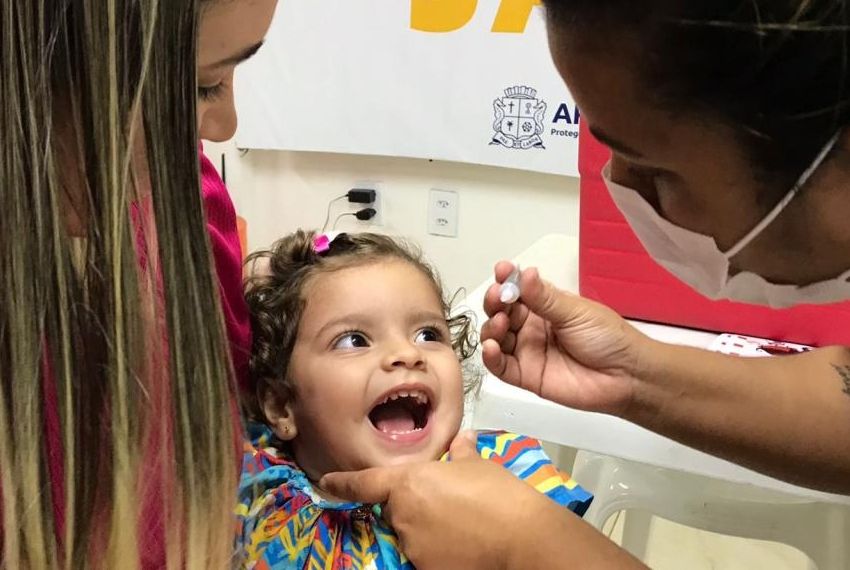 Aracaju prorroga campanha de multivacinação e contra poliomielite