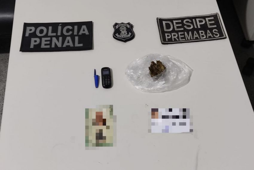 Mulher é presa tentando entrar com mini-celular e drogas no Presídio de Tobias Barreto