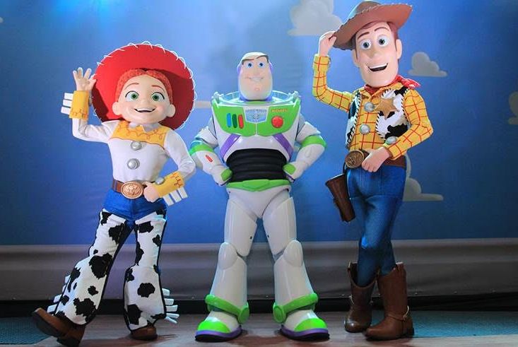 Último dia de Woody, Jessie e Buzz Lightyear em Aracaju