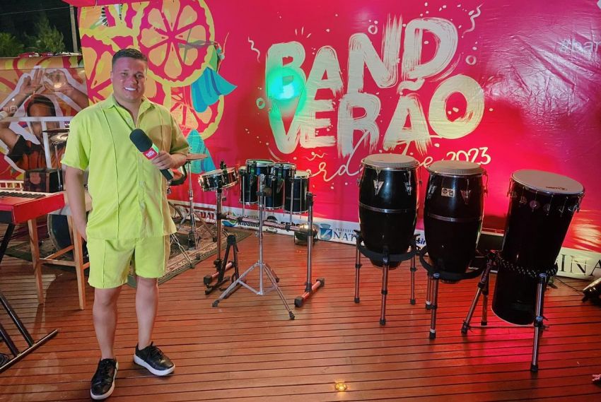 Band Nordeste aterrissou em Aracaju