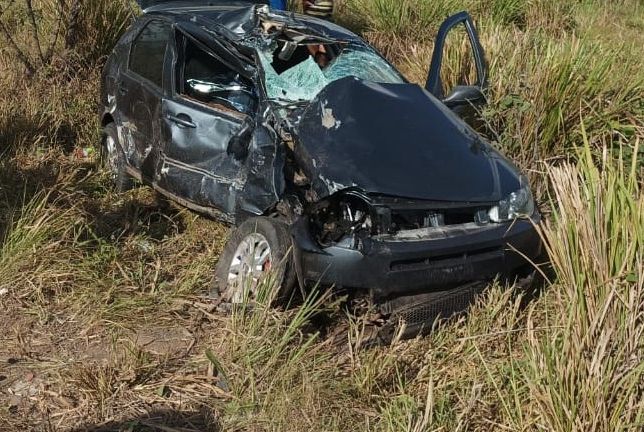 Condutor morre após colisão frontal na BR-101