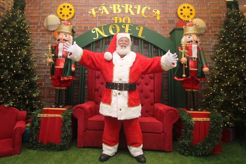 Papai Noel realiza Sessão Azul no Shopping Jardins
