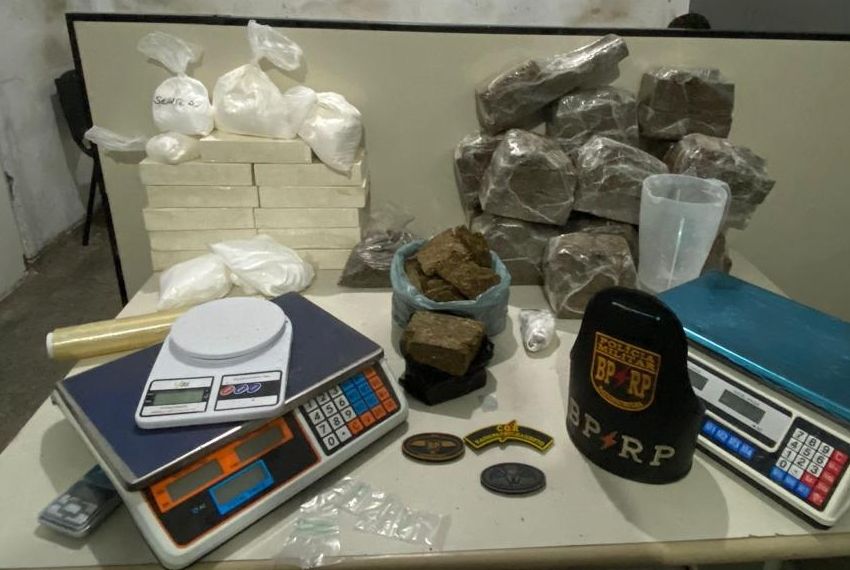 Polícia Militar apreende 30kg de drogas em Nossa Senhora do Socorro