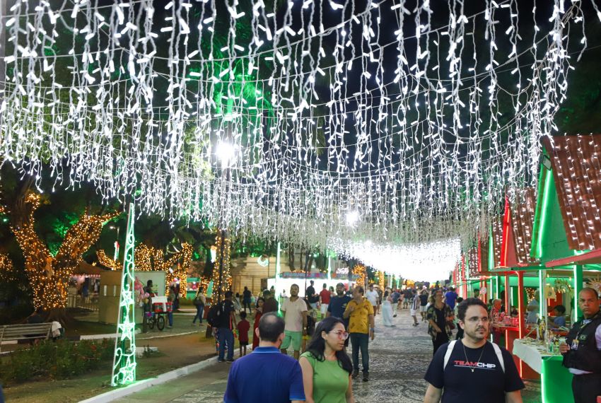 Natal Iluminado: confira a programação completa desta semana para o Centro de Aracaju