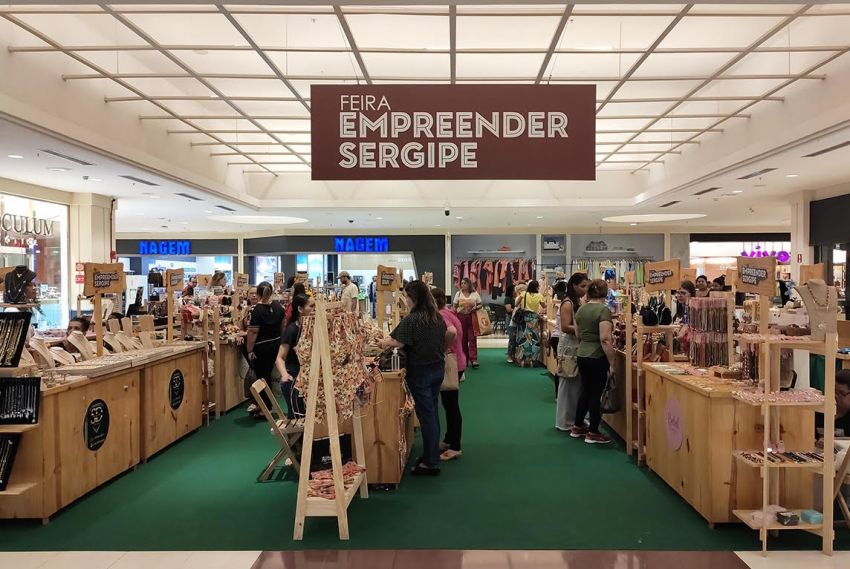 Feira Empreender Sergipe reúne 28 expositores no Shopping Jardins