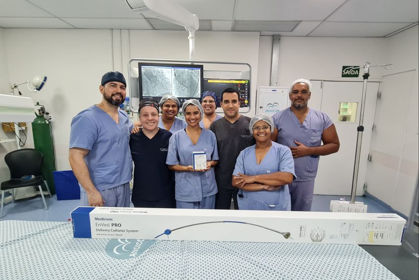 Sergipe realiza primeiro implante transcateter de válvula aórtica em paciente do SUS