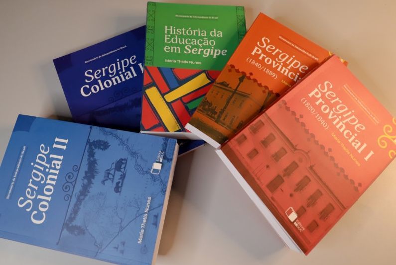 Livros reeditados pela Editora Seduc contam história da Emancipação Política de Sergipe