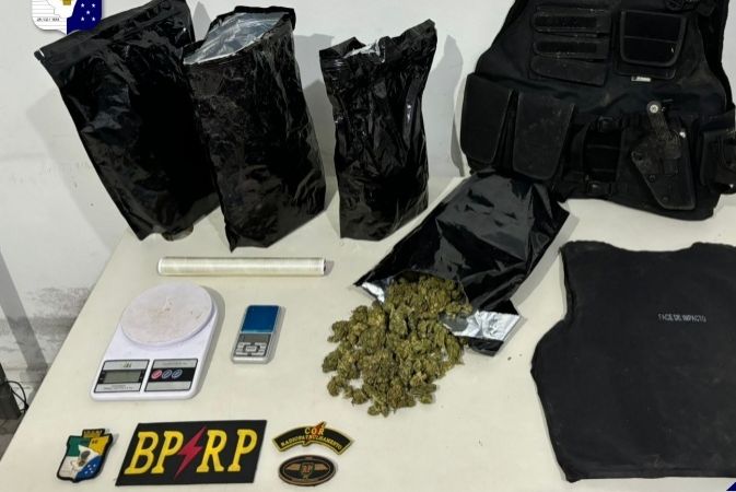 PMSE apreende 1,6 kg de maconha no Bugio