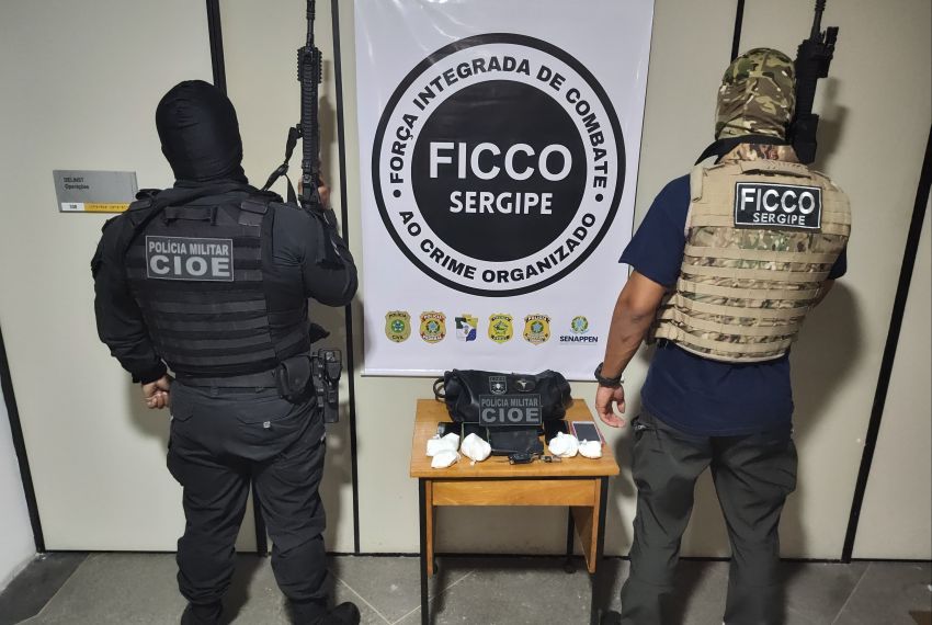 Ficco/SE prende casal por tráfico de drogas em Nossa Senhora do Socorro/SE