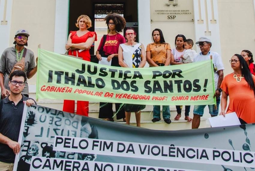 Deputada Linda Brasil participa de atos pelo fim da violência policial em Sergipe