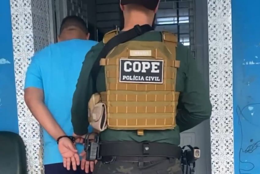 Cope cumpre em Pernambuco mandado de prisão contra homem foragido de Aracaju