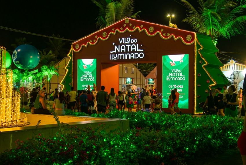 Confira programação da semana natalina na Vila do Natal Iluminado