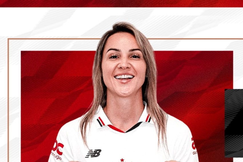 São Paulo anuncia a contratação da atacante Giovanna Crivelari