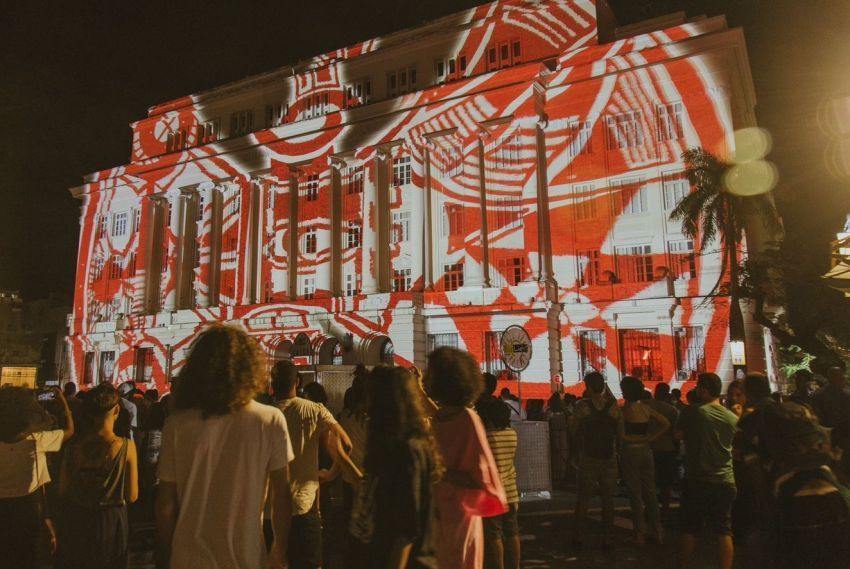 SE Mapping ocupa o centro histórico de Aracaju com arte e tecnologia