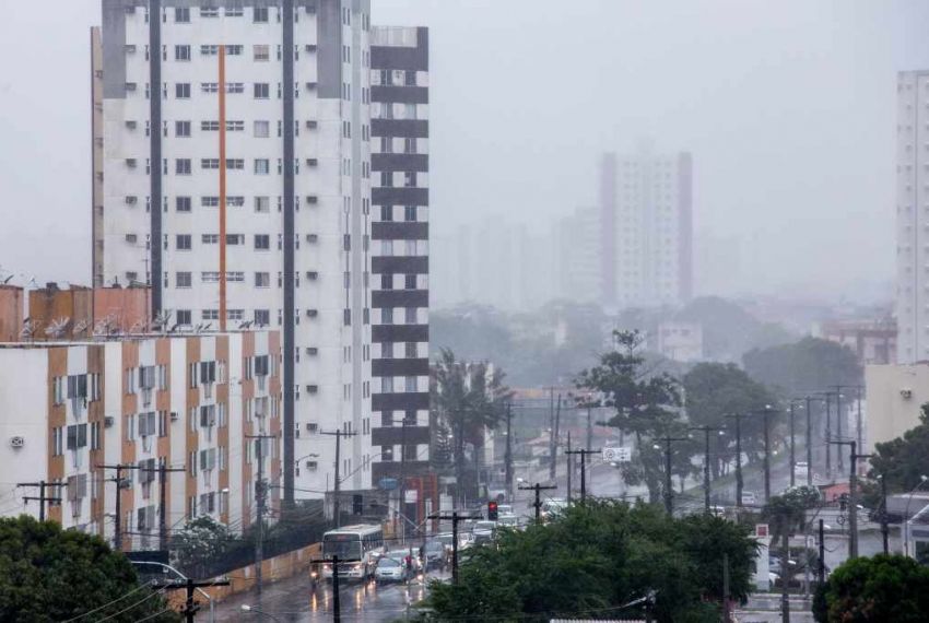 Sergipe tem alerta de chuvas válido para as próximas 72 horas