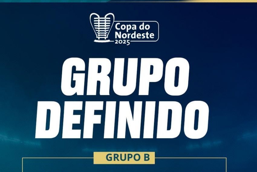 Confiança conhece adversários na Copa do Nordeste