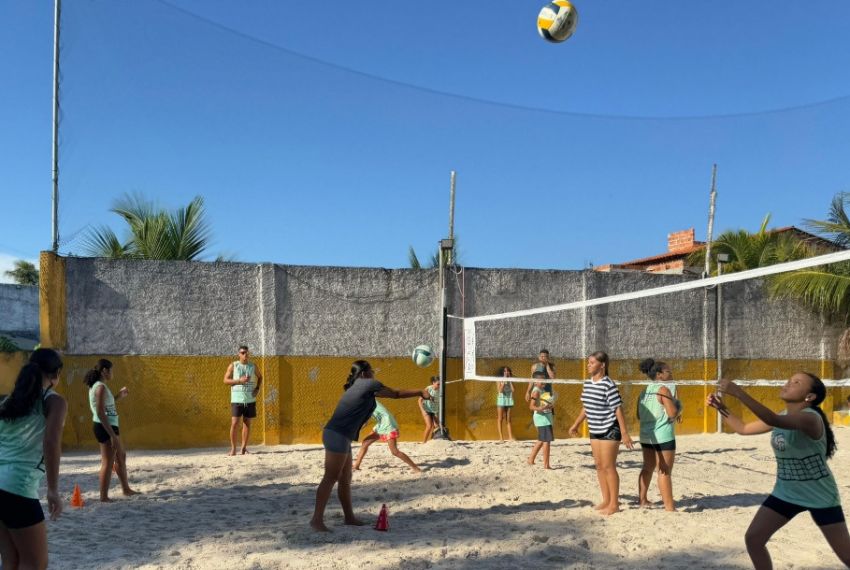 Sergipe se destaca no vôlei de praia juvenil