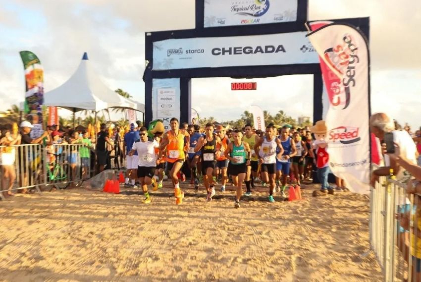 Corrida “Aracaju Tropical Run 2025” acontece no dia 9 de março à beira mar