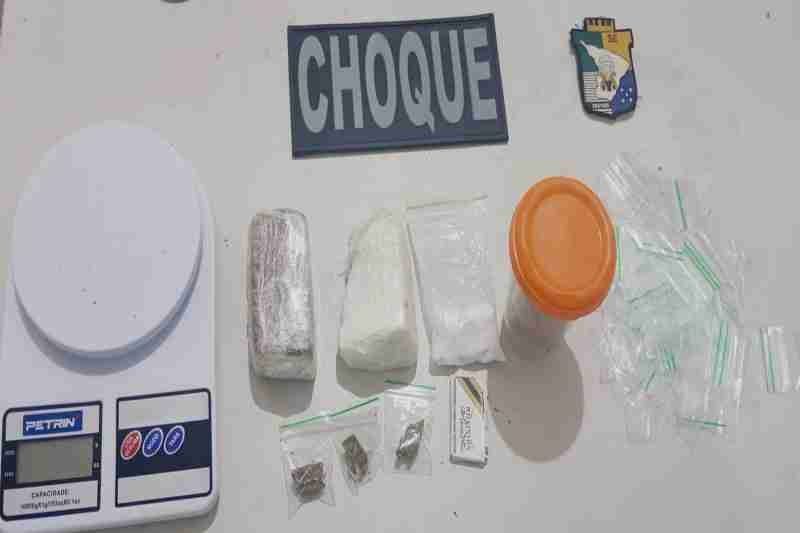 Polícia Militar realiza apreensão de drogas em São Cristóvão