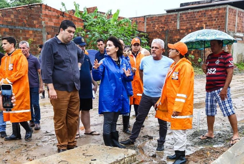 Emília acompanha em tempo real os impactos da chuva