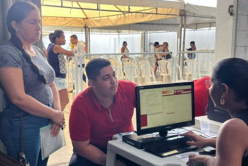 Forró Caju 2025: Prefeitura realiza cadastro de ambulantes