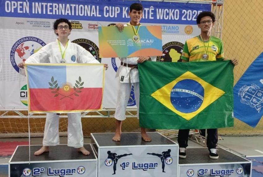 Brasileiros disputam medalhas com argentinos e chilenos em Aracaju
