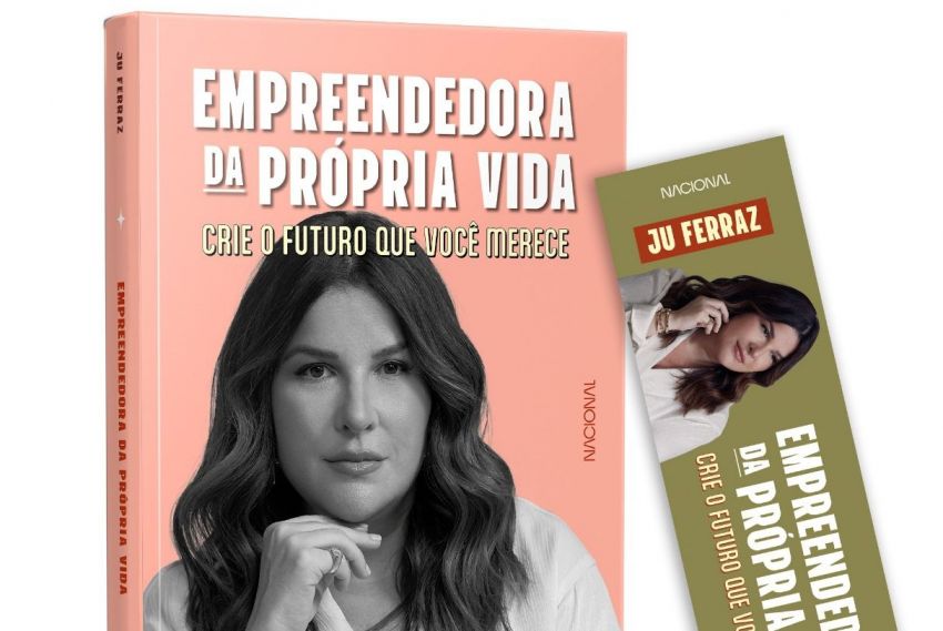 Ju Ferraz vai palestrar e lançar livro no 'Bem Mulher' em Aracaju