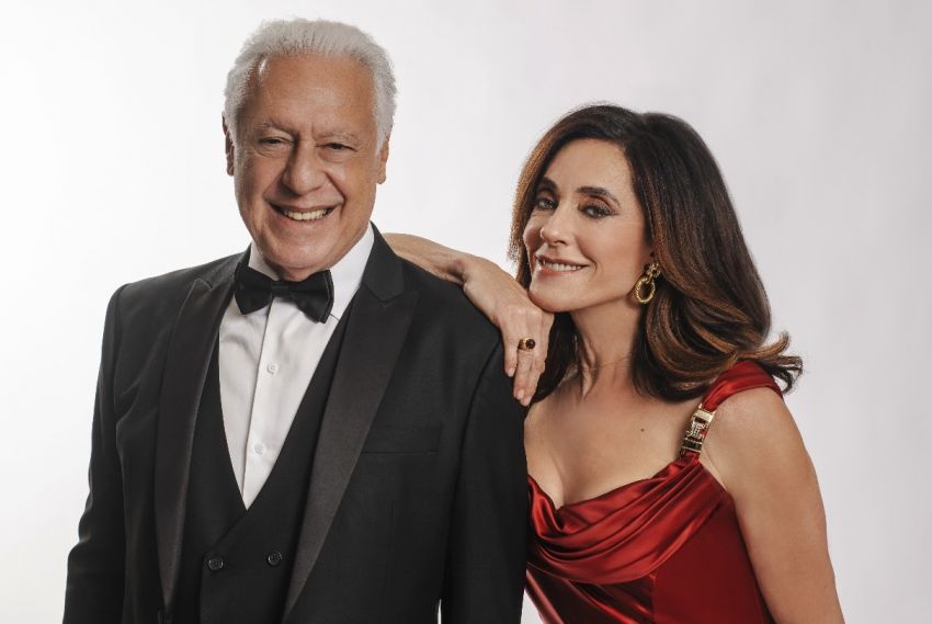 Antonio Fagundes e Christiane Torloni no TTB