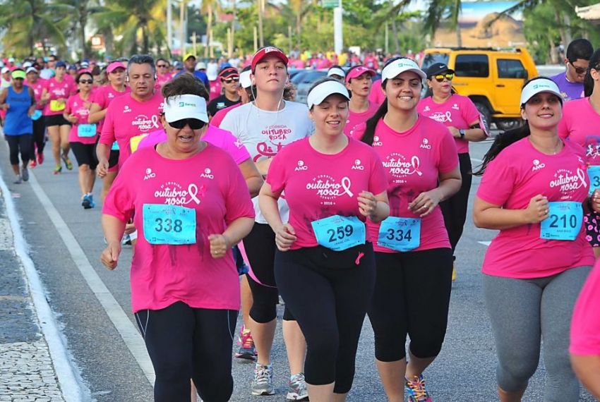 Inscrições seguem abertas para a 11ª corrida outubro rosa da AMO