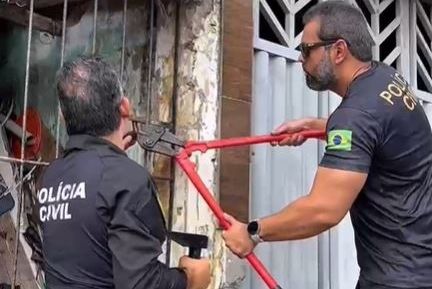 Polícia Civil resgata cinco cães em situação de maus-tratos