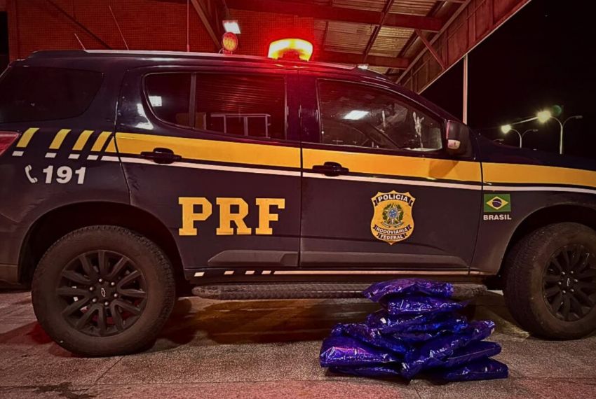 PRF prende homem que transportava maconha na BR-101