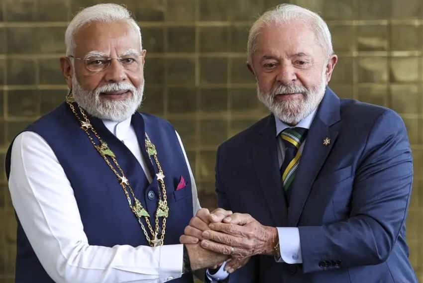 Lula e primeiro-ministro indiano conversam sobre tarifaço dos EUA