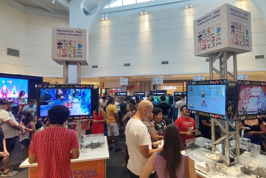 Últimos dias para curtir o Museu do Videogame no Shopping Jardins