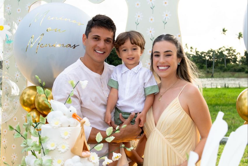 O chá revelação de Jéssica Renata e Yago Vinícius
