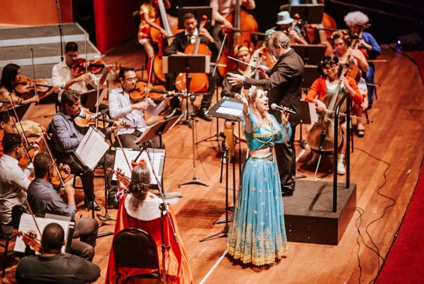 Orquestra Sinfônica de Sergipe encanta crianças