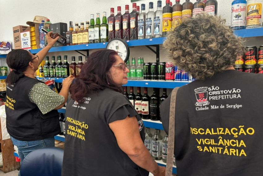 Prefeitura realiza fiscalização para coibir venda de bebidas irregulares