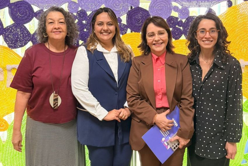 Prefeita Emília Corrêa participa de reunião no Ministério das Mulheres