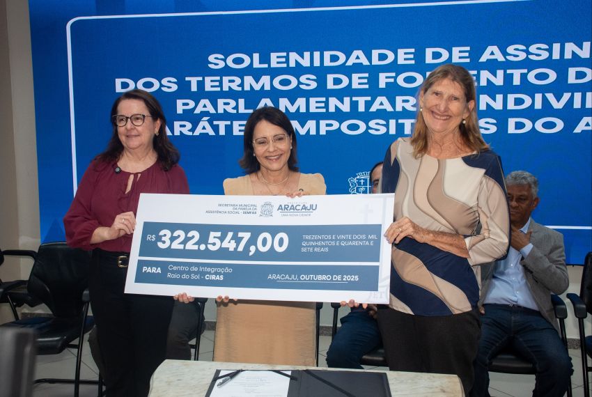 Emília libera R$ 1,4 milhão para instituições sociais