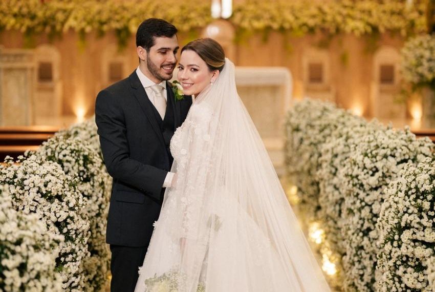 Roberta Porto e Arthur Guimarães oficializaram união