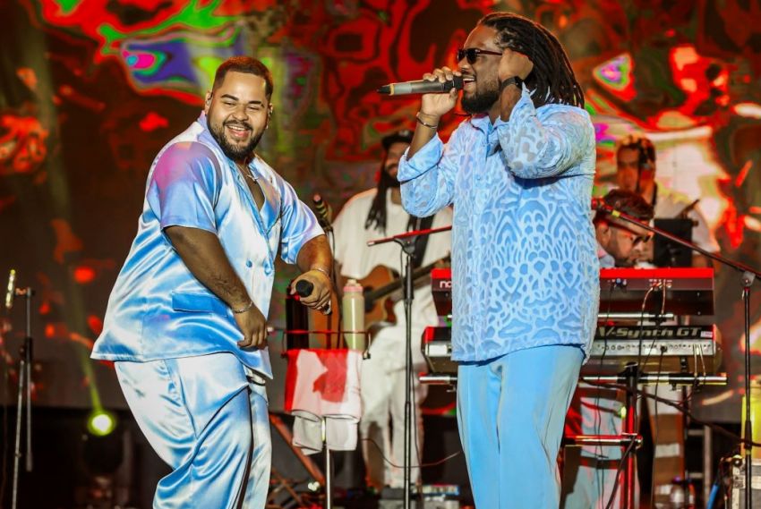 Filhos de Jorge e Nona no segundo dia do Ensaio do Pré-Caju