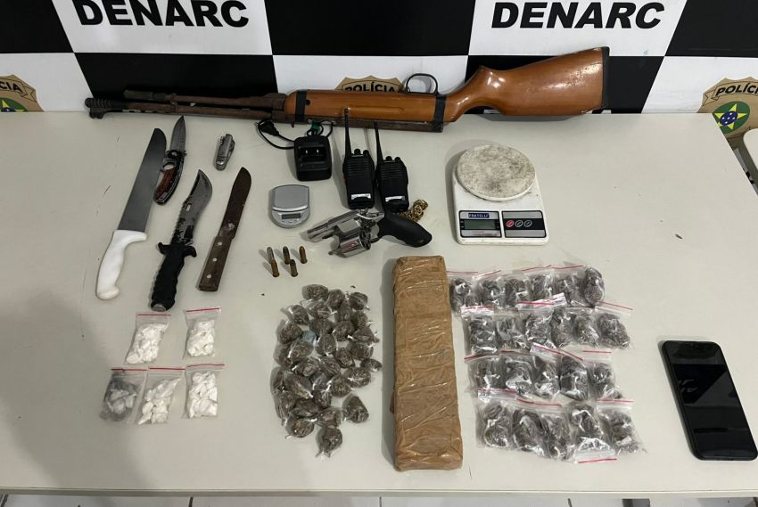 Polícia Civil identifica e localiza investigado por tráfico de drogas em Maruim